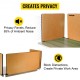 Buy Yellow Office Privacy Panel 152x61 cm 3 Panels Desk Divider Panel Thickness 20mm Suitable Desk Thickness 10-35mm Desk Privacy Panel for Office Classroom