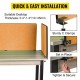 Buy Yellow Office Privacy Panel 152x61 cm 3 Panels Desk Divider Panel Thickness 20mm Suitable Desk Thickness 10-35mm Desk Privacy Panel for Office Classroom