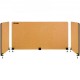 Buy Yellow Office Privacy Panel 152x61 cm 3 Panels Desk Divider Panel Thickness 20mm Suitable Desk Thickness 10-35mm Desk Privacy Panel for Office Classroom