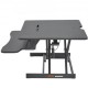 Buy Standing Desk Converter 36"x24" Adjustable Height Lift Table 5.5-20" with 36"x12" Keyboard Tray 44lb Capacity Laptop Monitor Stand Sit Upright