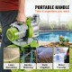 Buy Booster Jet Pump 1300W Portable Garden Pump 4200L/h Shallow Well Pump Stainless Steel 230V Lift Height 50m Pressure 5bar for Irrigation Water Transfer Lawn