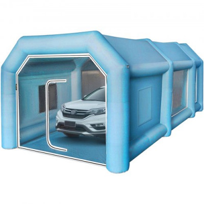 Cabina De Pintura Inflable 6x3x2.5m Carpa Hinchable Para Coche Tienda Inflable