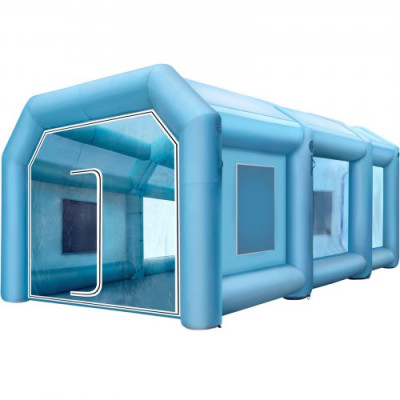 VEVOR  Cabina de Pintura Inflable 8 x 4 x 3 M Carpa Hinchable para Coche Tienda Inflable Cabina de Estacionamiento de Pintura Tienda Inflable de Campaña Cabina Inflable para Pintar el Coche