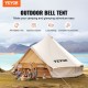 Koop Kampeertent 3-5 personen / 3M Mongoolse yurttent Mongoolse yurt Buitenkampeertent Familiekampeertent Snelle montage Campingtenten