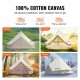 Koop Kampeertent 3-5 personen / 3M Mongoolse yurttent Mongoolse yurt Buitenkampeertent Familiekampeertent Snelle montage Campingtenten