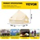 Buy 3-5 Persons/3M Mongolia Yurt Tent Mongolian Yurt Tent Outdoor Camping Tent Family Tent Quick Setup Camping Tents