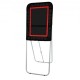 Comprar Red de Rebote 92 x 122 cm Rebotador de Fútbol Lacrosse Voleibol Tres Configuraciones de Ángulo Objetivo de Béisbol Softbol Marco de Acero para Entrenamiento en Solitario en Interiores Exteriores