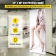 Buy LED Poster Frame 34 x 80 Inch Large Sidewalk Sign Backlit LED Light Box with Aluminum Frame and Stable Base Illuminated Picture Frame for Advertising Display