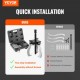 Buy 3" 7" 3 Jaw Gear Puller Set 2 Pcs