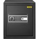 Buy Fingerprint Safe Box 48L Home Anti-Theft Safe Box 34.5 x 20 x 39.5cm Fingerprint Password Key WiFi Open Home Office Hotel Safe Box