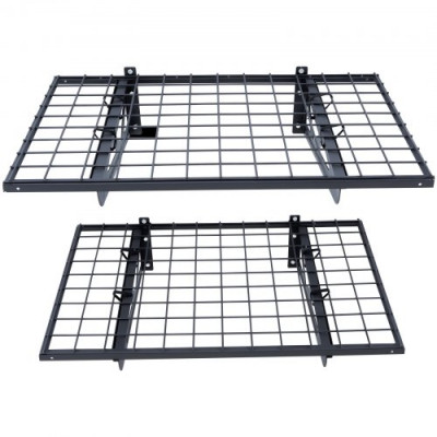 VEVOR Estantes flotantes de pared para garaje, metal, 91,5 x 61 cm, 2 unidades