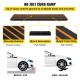 Buy Wheelchair Ramp Height 6.5cm Rubber Ramp Load 15t Extendable Non-Slip Wheelchair Ramp for Loading Dock