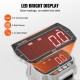 Buy Industrial Hanging Scale 5000kg Digital Crane Scale with Remote Control Cast Aluminum Housing High Precision LED Display for Farm Hunting Fishing Outdoor Garage Silver