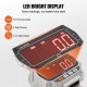 Buy Industrial Hanging Scale 3000kg Digital Crane Scale with Remote Control Cast Aluminum Housing High Precision LED Display for Farm Hunting Fishing Outdoor Garage Silver