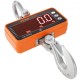 Buy Industrial Hanging Scale 1000kg Digital Crane Scale with Remote Control Cast Aluminum Housing, High Precision LED Display for Farm, Hunting, Fishing, Outdoor Garage, Orange