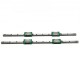 Buy 2pcs Shaft Slide Linear Guide Bearing HSR20-1700mm Linear Rail Bearings Linear Bearing Rail with 4pcs Blocks