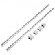 Buy Linear Slide Rails and Blocks, 2 Pcs SBR20 Shafts and 4 Pcs SBR20UU Bearing Blocks Linear Bearing Guide Set, 1500mm Linear Guides for Automation Machinery