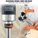 Buy Hand Blender 750W 855mm Heavy Duty Commercial Immersion Blender Variable Speed Stainless Steel Blade Versatile Portable Blender for Soup Smoothie Puree Baby Food