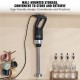 Buy Hand Blender 750W 855mm Heavy Duty Commercial Immersion Blender Variable Speed Stainless Steel Blade Versatile Portable Blender for Soup Smoothie Puree Baby Food