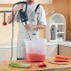 Kaufen Sie Handmixer, 750 W, 855 mm, robust, handelsüblicher Stabmixer, variable Geschwindigkeit, Edelstahlklinge, vielseitiger tragbarer Mixer für Suppe, Smoothie, Püree, Babynahrung