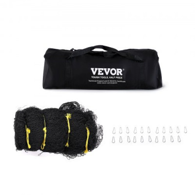 VEVOR Jaula de bateo de béisbol de 70 pies, red de entrenamiento de bateo de softbol profesional, jaula de lanzamiento portátil con puerta y bolsa de transporte, red de PE cerrada resistente