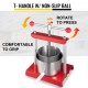 Buy Wine or Fruit Press 2 L Orange Juicer Stainless Steel Fruit and Wine Press 24 x 19 x 36.5 cm Wine Press Grapes Press