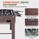 VEVOR Mesa de futbolín, mesa de futbolín de tamaño estándar de 55 pulgadas, mesa de futbolín de tamaño completo para interiores para hogar, familia y sala de juegos, incluye 4 bolas y 2 portavasos