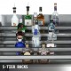 Buy Drinks Bottle Display Rack 305mm x 584mm x 838mm, Stainless Steel Bottle Rack with Foot Diameter 38mm, 5 Tier Liquor Bottle Display Unit