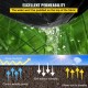 Buy Weed Block Barrier 91.4 x 1.83 M PP Woven Weed Barrier 70g/m³ Weed Barrier Fabric Plastic Weed Block Ground Cover Weed Control Fabric