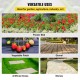 Buy Weed Block Barrier 91.4 x 1.83 M PP Woven Weed Barrier 70g/m³ Weed Barrier Fabric Plastic Weed Block Ground Cover Weed Control Fabric