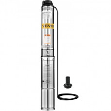 VEVOR 0,5HP Bomba de Agua Sumergible de Profundidad Acero Inoxidable 220V 25GPM
