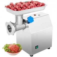 VEVOR Máquina Picadora de Carne del Acero Inoxidable 75 kg por Hora Picadora de Carne Eléctrica Embutidora de Salchichas