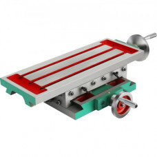 VEVOR Cruz Fresadora Compuesto 2 Ejes 4 Formas, Mesa de Trabajo Multifuncional 450X170mm 30KG, Mesa de Fresado Deslizante para Todos los Soportes de Perforación Fresadora de Banco