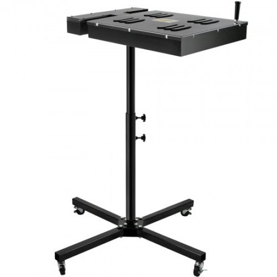 VEVOR  Secador para Impresión de Pantalla Soporte Ajustable 2,000 W, Secadora de Flash de Calidad con Altura Ajustable Negro, con Caja de Control Eléctrico 45 x 45 cm