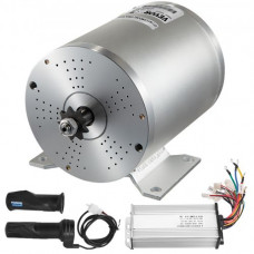 Motor Eléctrico Sin Escobilla 48v 1800 W Con Controlador De Velocidad Ajustable