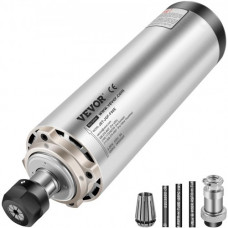 VEVOR Nueva Motor de Calidad Superior 2,2 KW 220 V, Motor Refrigerado por Aire, Motor de Husillo Enfriado por Aire ER20, Motor de Husillo 24,000 RPM 400 Hz motor de husillo refrigerado por aire