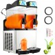 Comprar Máquina de Granizados 2x12L Máquina de Slushie 2300W Máquina de Margarita bebida congelada Máquina de granizado 16°F a 32°F Frozen Slushy Maker Máquina de bebida congelada comercial y doméstica