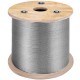 Comprar Cable de Alambre Acero Inoxidable, Cuerda de Alambre de Acero T316 1/8 de 150 m, Cable de Acero de 30 x 30 x 25 cm Duradero, Resistente a la Corrosión y Rotura 650 kg para Maquinaria y Medicinas