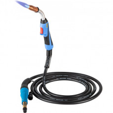 Miller 169598 Antorcha de pistola de soldadura MIG de 250 amperios Piezas de soldador M25 de 15 pies