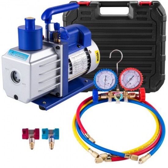 Buy Air Conditioning Vacuum Pump 4.8CFM 1/3HP Car Cooling System