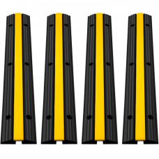 Rampa de Cable Protector de Cables para Suelo Canaleta Para Cable 18,000lbs Pasacables Suelo 39,4 x 5,9 x 1,18  Canaleta Cables Suelo