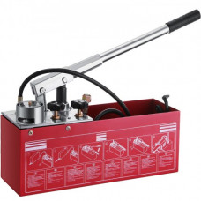 VEVOR Bomba de Prueba, 0-50 bar / 5 MPa / 725 psi Manual,Bomba de Prueba 12 L Depósito Prueba de Bomba con Doble Válvula Sistema Hidráulico 45 ml Flujo 1,27 cm Conexión Acero Inoxidable para Líquidos