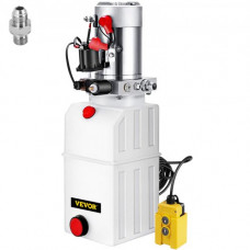 VEVOR Bomba Hidráulica de Simple Efecto Bomba Hidráulica Eléctrica de 6 L 12 V