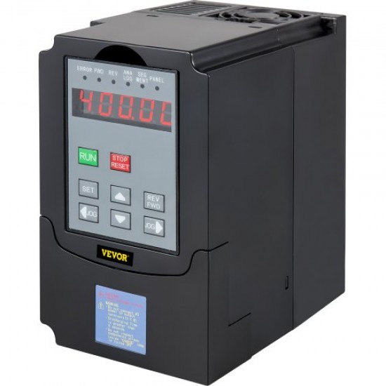 Koop Frequentieaandrijving 7.5KW 34A 220-250V Verstelbare Variabele Frequentieomvormer VFD Frequentieomvormer 10HP