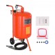 Comprar Máquina de Chorro de Arena, Presión de Funcionamiento 60-125 psi Acero Chorro de Arena Móvil, 4 Boquillas de Cerámica 2 Ruedas Chorreadora de Arena para Eliminar Pintura u Óxido (75L)