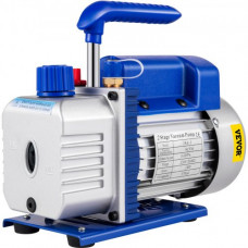Bomba de Vacío 9CFM 1HP JB 220V 50Hz Bomba de Vacío de Etapa única 15 Micras 1,720rpm 1/4" 3/8" SAE Bomba de Vacío de Refrigeración para Aire Acondicionado Doméstico Mantenimiento de Automóvil
