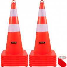 VEVOR Conos de seguridad Conos de tráfico 10 x 28