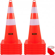 VEVOR Conos de seguridad Conos de tráfico 12 x 28