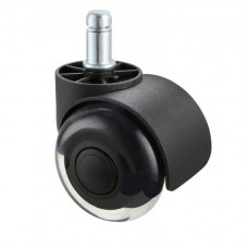 VEVOR Ruedas Giratorias 5 Ruedas para Sillas de Oficina Ruedas para Sillas de Computadora de Servicio Pesado de 50,8 mm para Pisos de Madera Alfombra Rueda Doble Carga de 200 kg Adaptación Universal