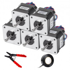 Nema 17 Motor Paso A Paso 2,8V Motor A Pasos 59 N.cm 5 uds. Impresión 3d